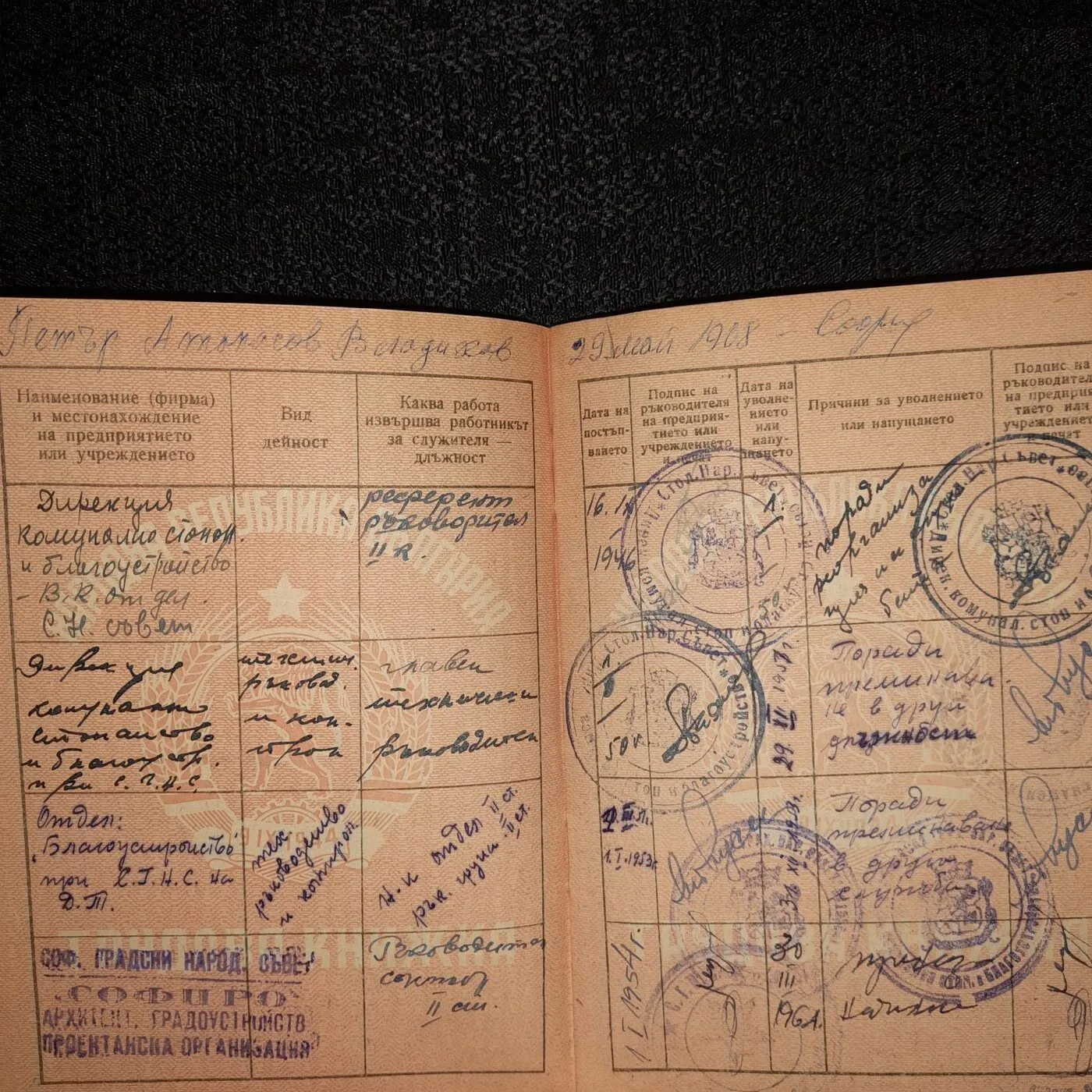 Work record book, 1946 — 6