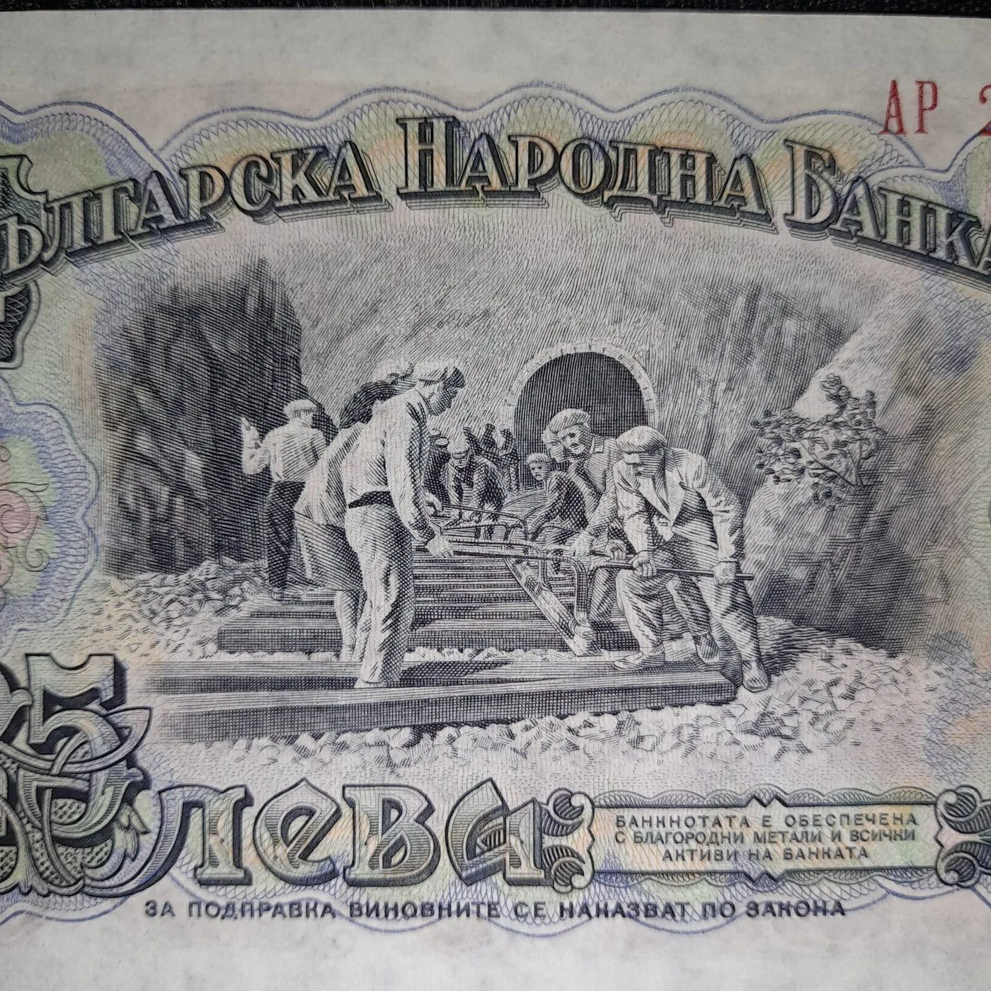 25 leva banknote — 6