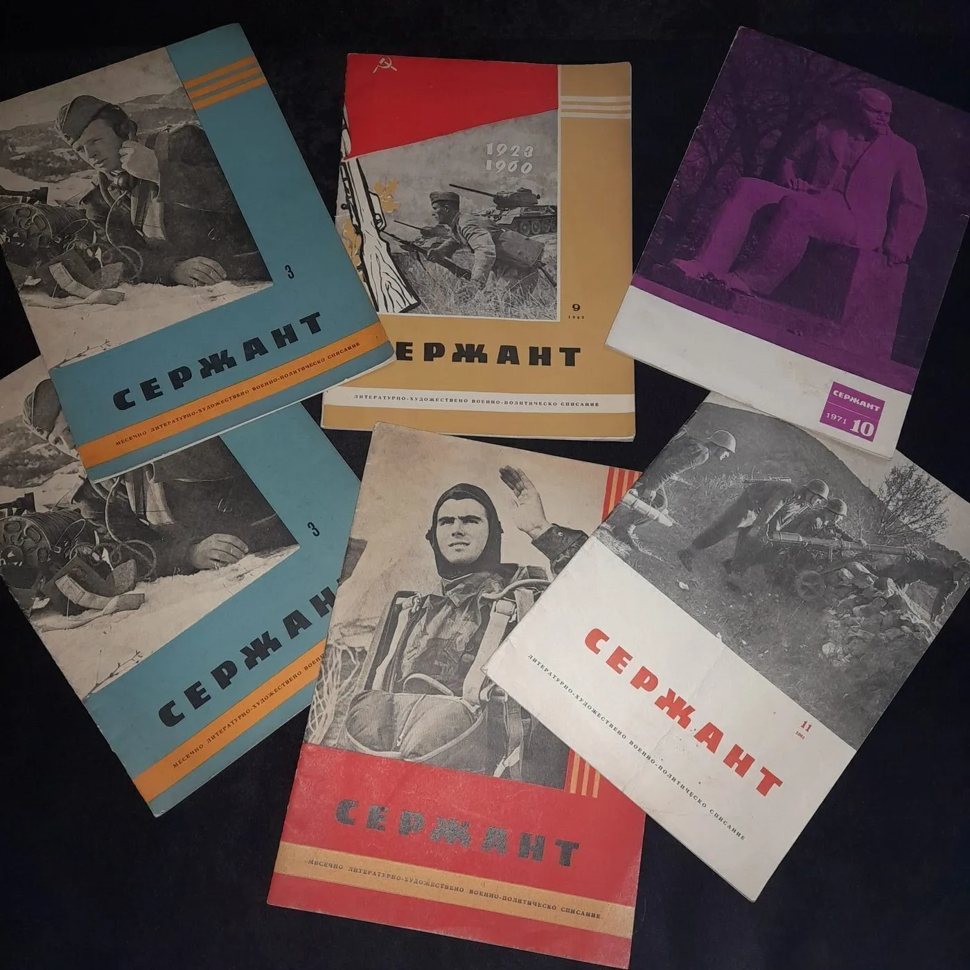 « Sergeant » magazines — 2