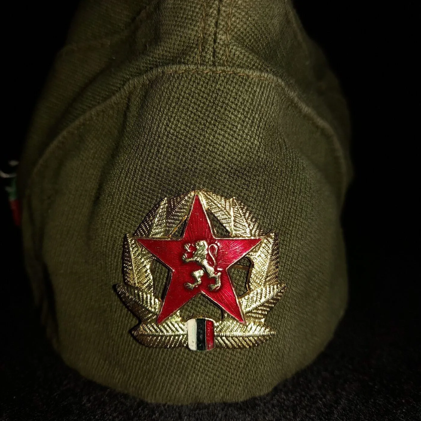 Bulgarian People's Army summer forage cap — 6