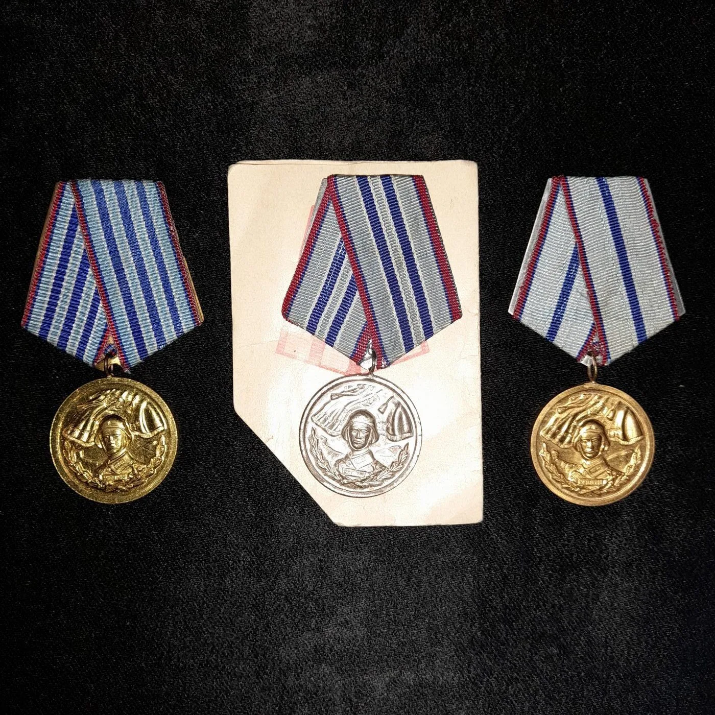 Medals for impeccable service