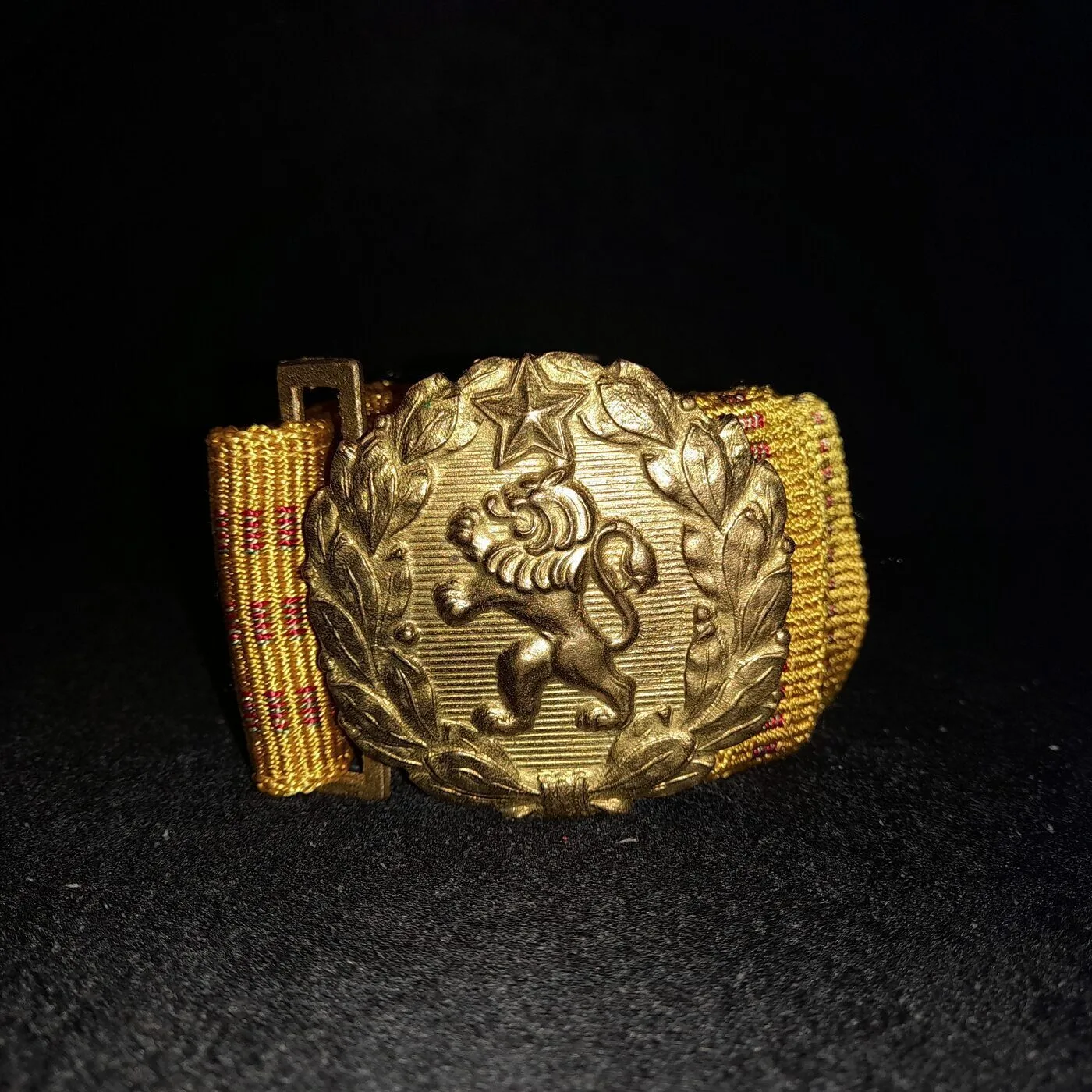 Parade belt of the Bulgarian People's Army