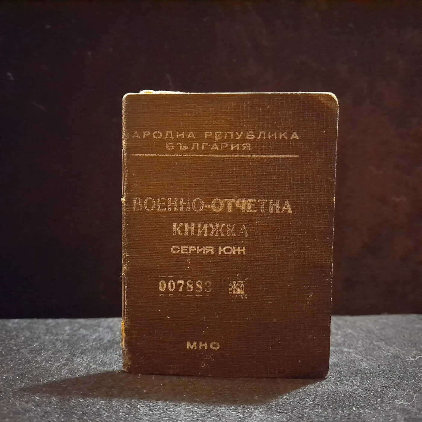 Military booklet and motorcycle licence — 2