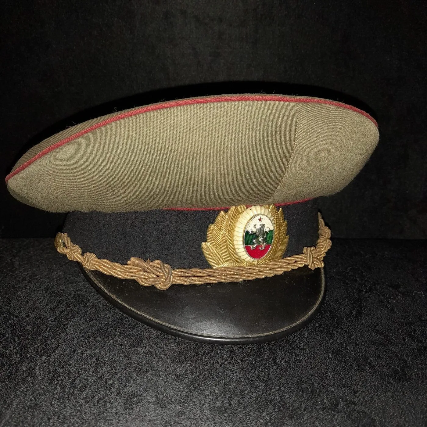 Artillery parade cap — 3