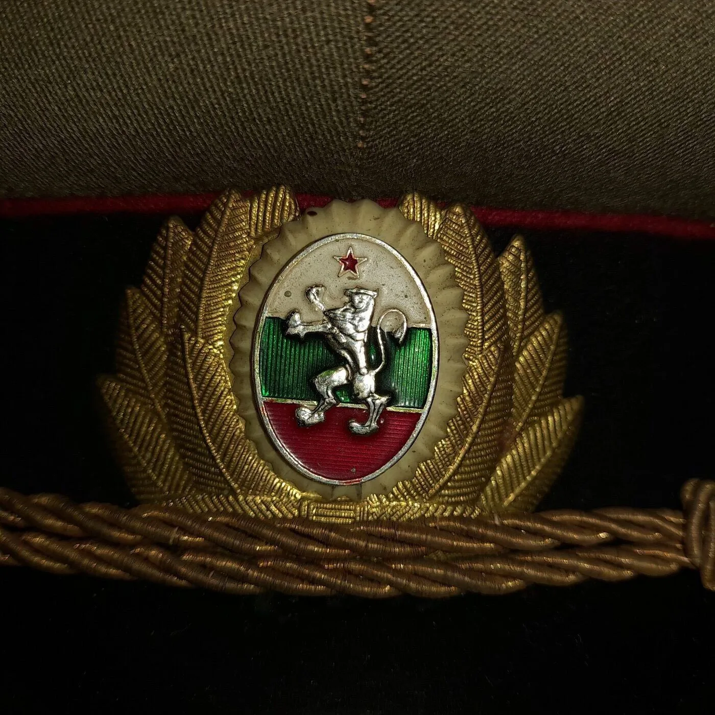 Artillery parade cap — 5