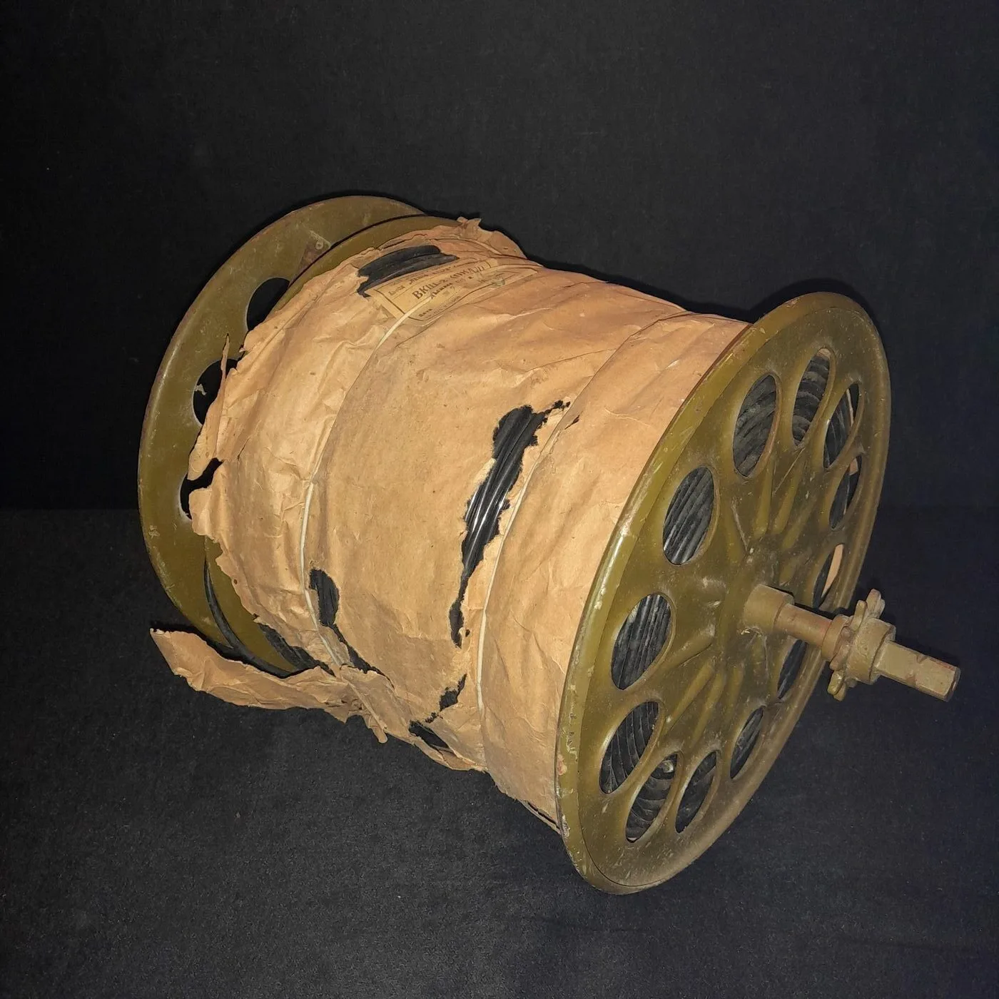 Telephone cable reel