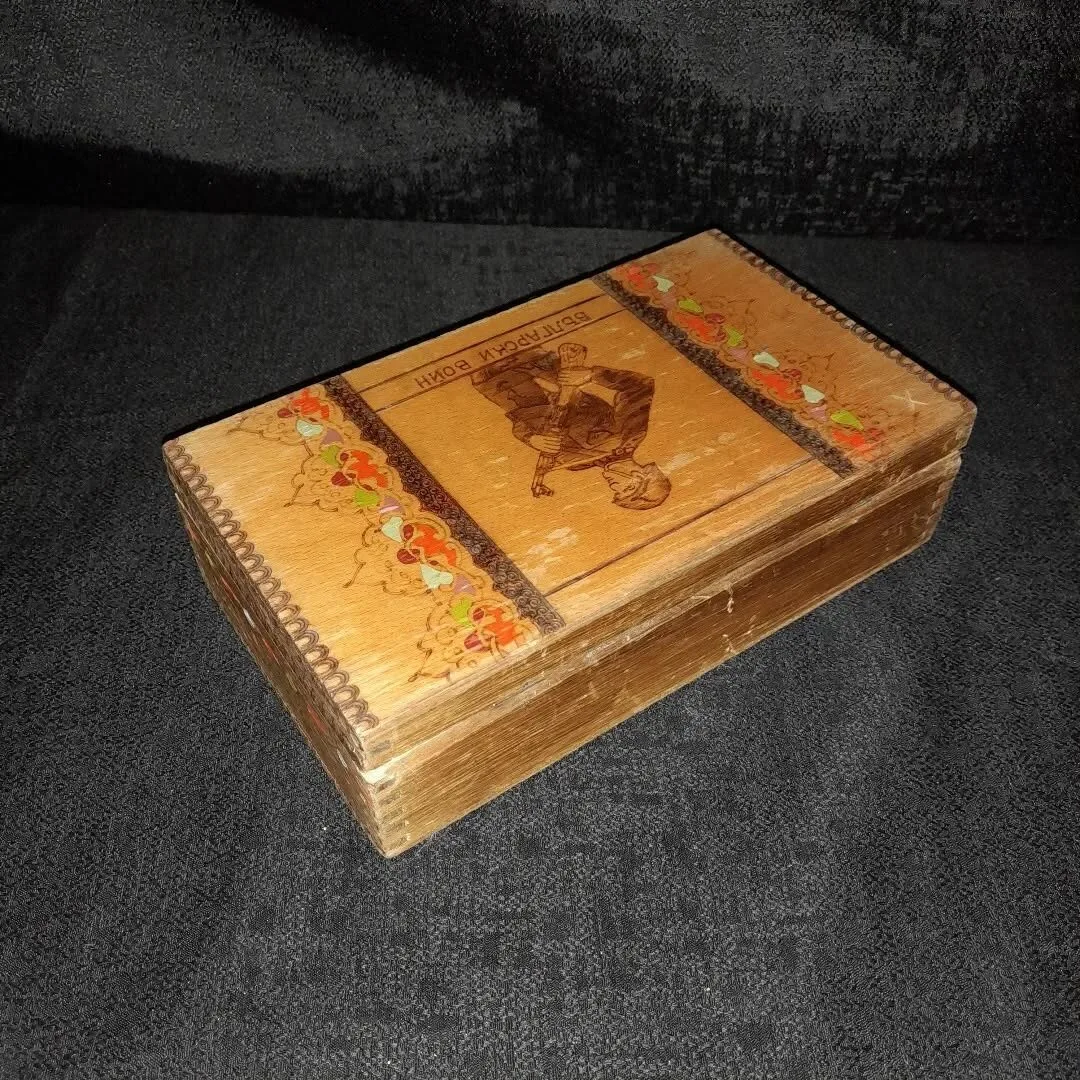Wooden box — 3