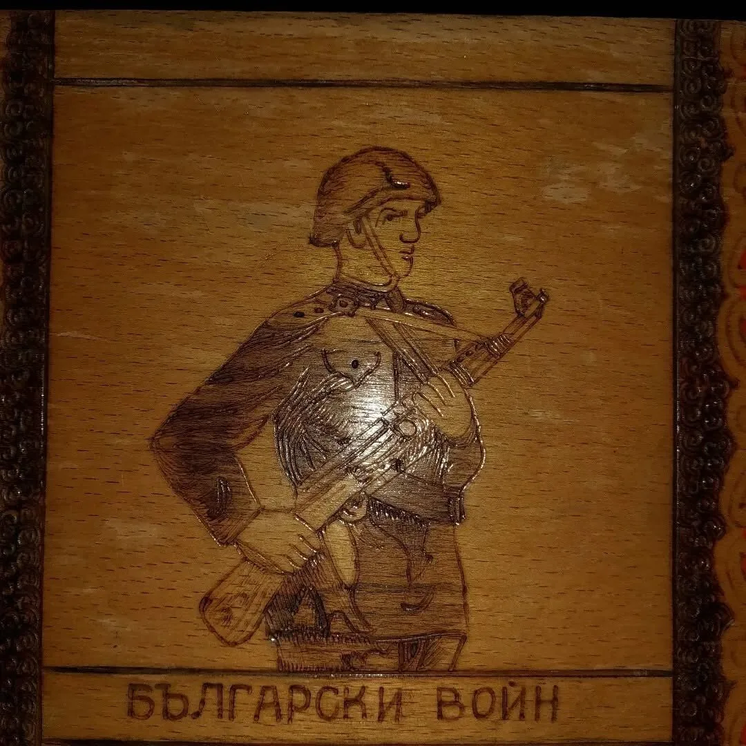 Wooden box — 5