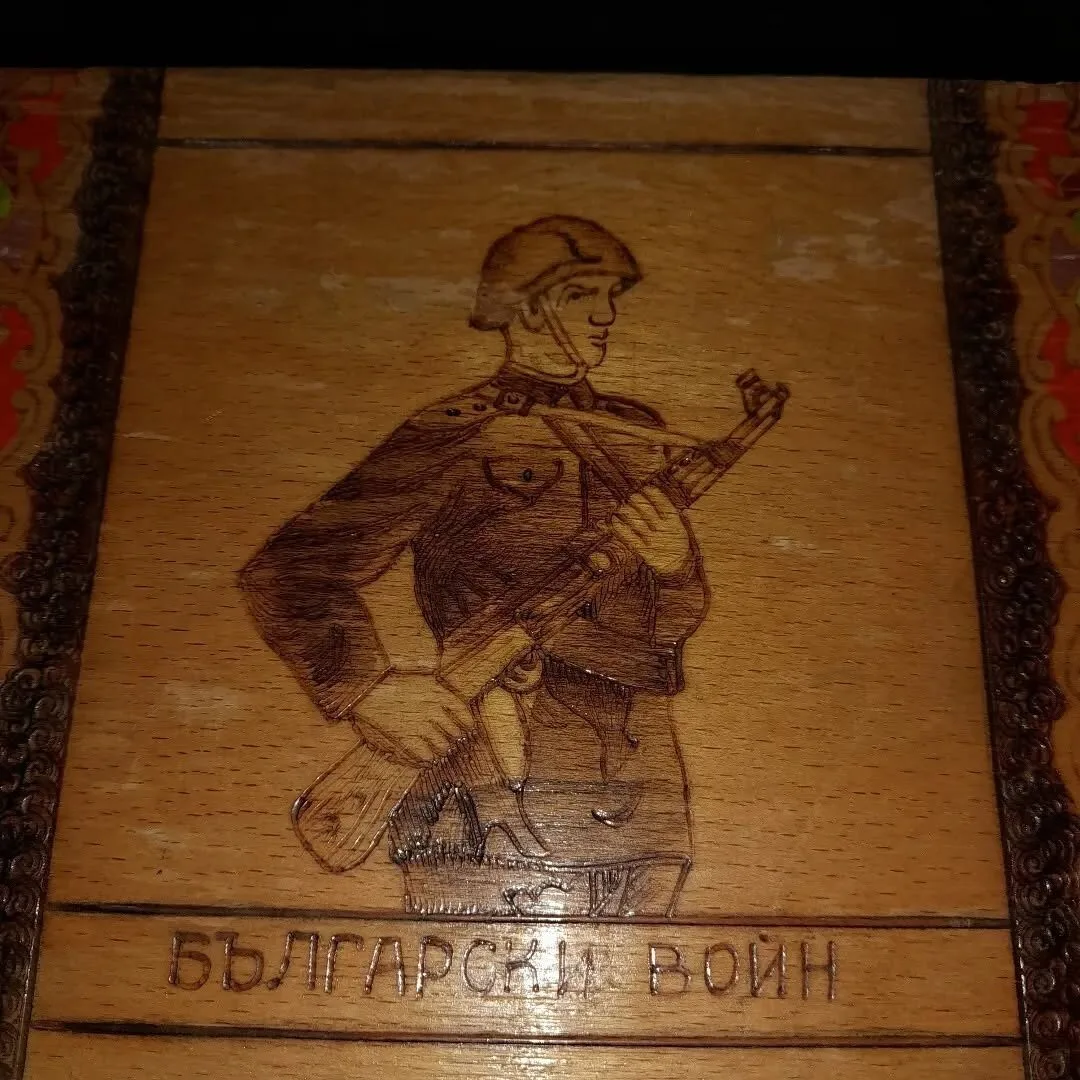 Wooden box — 6