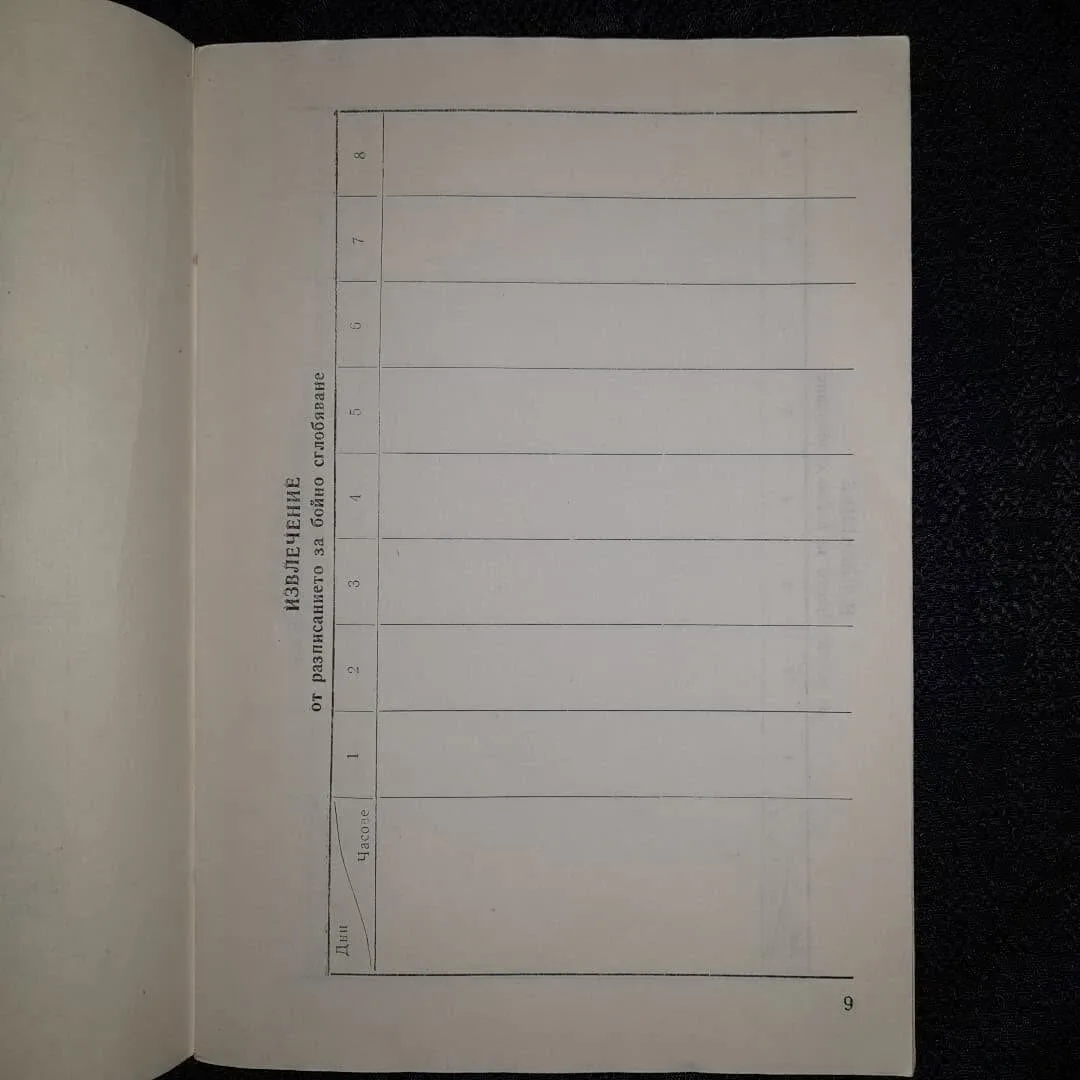 Section commander's notebook — 4