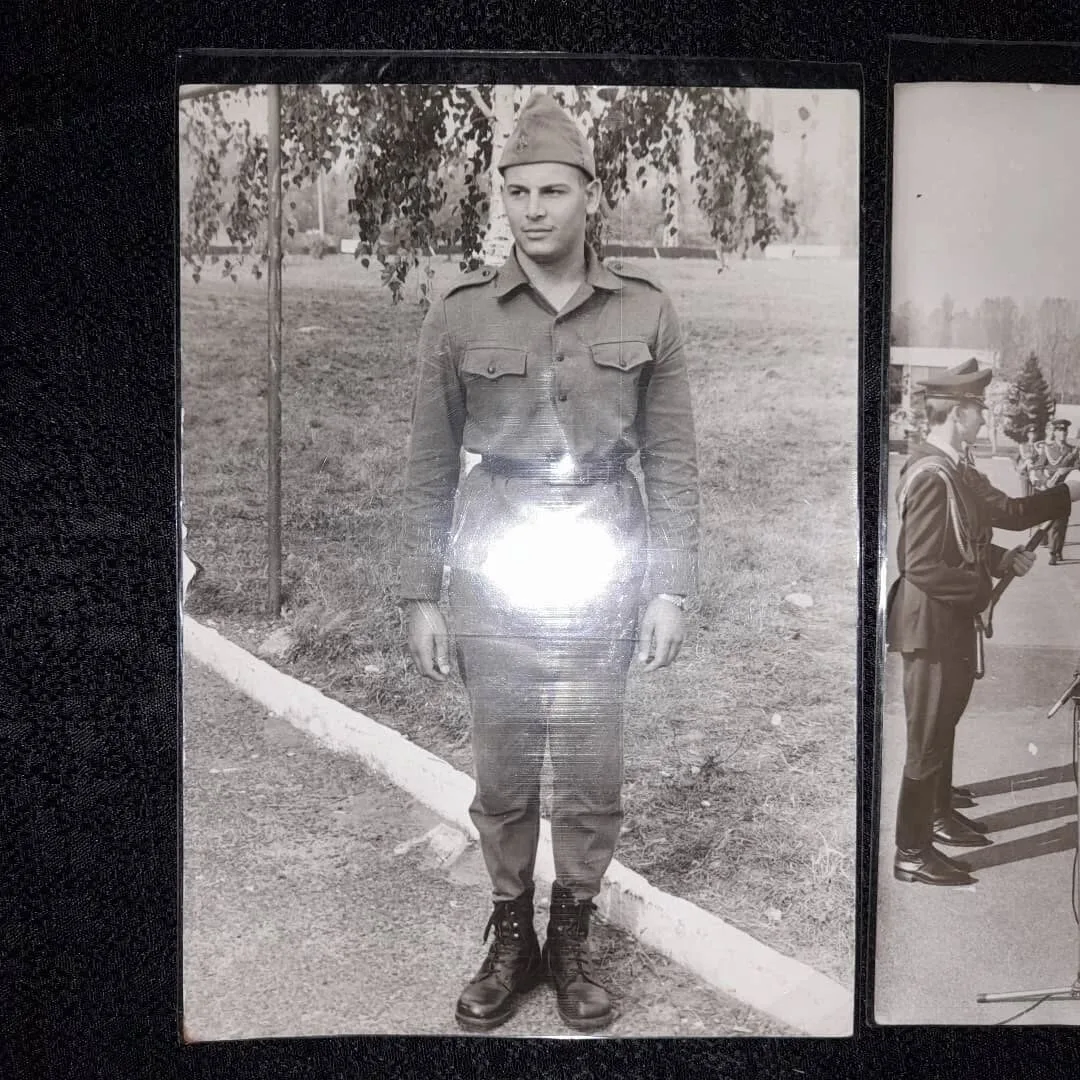 Two photos of the same conscript — 2