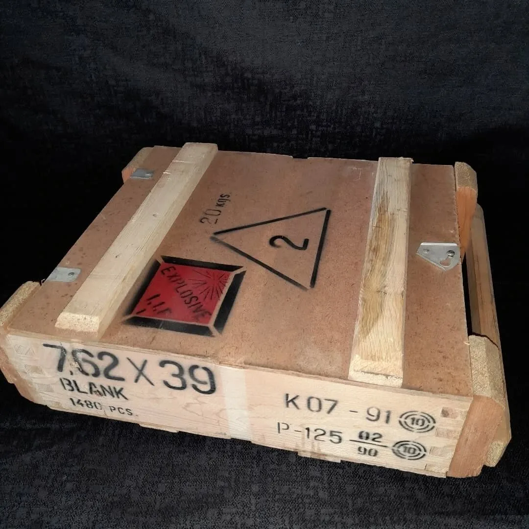 Blank ammunition box — 2
