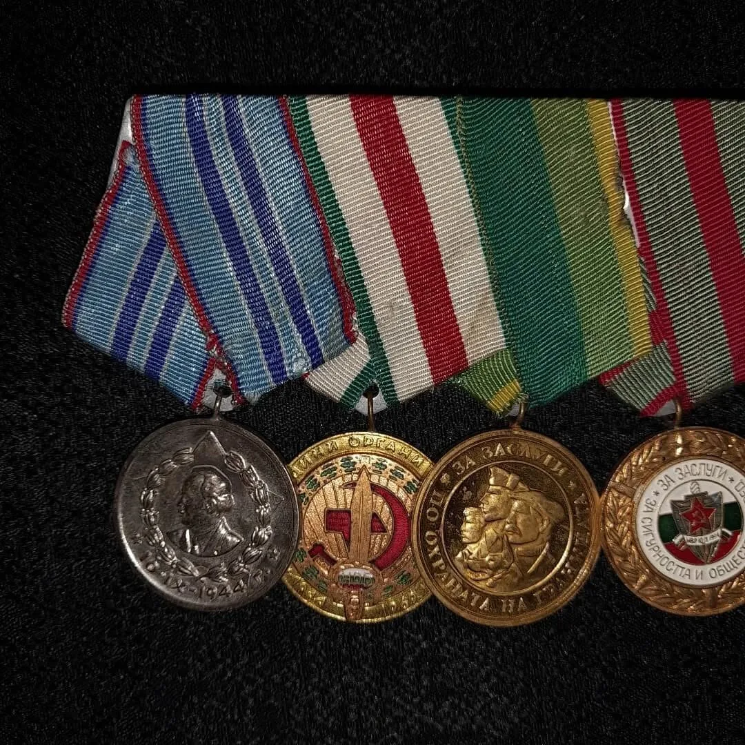 Medal bar of a former border guard — 2