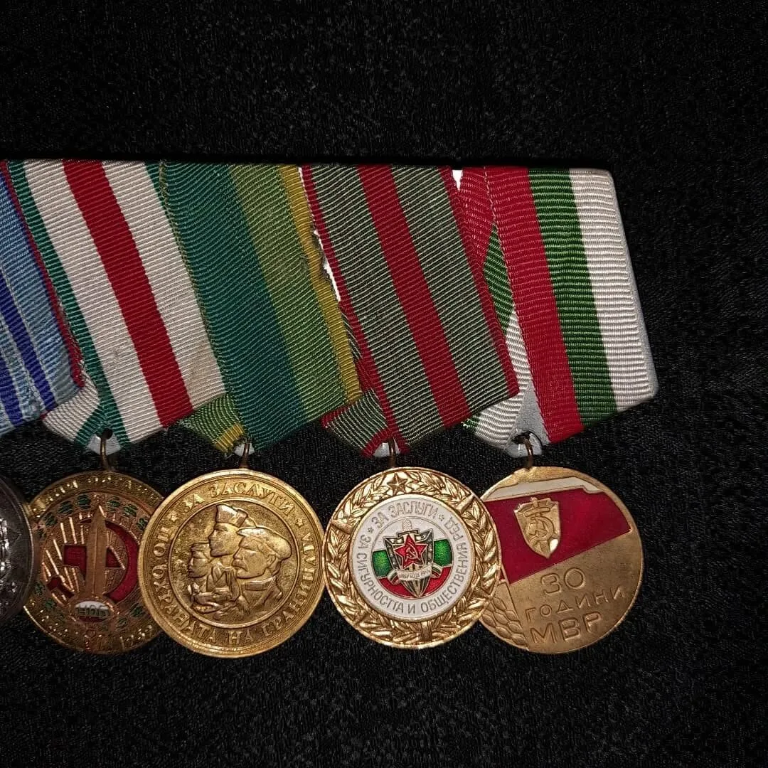 Medal bar of a former border guard — 3