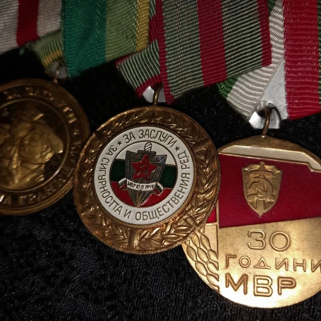 Medal bar of a former border guard — 5