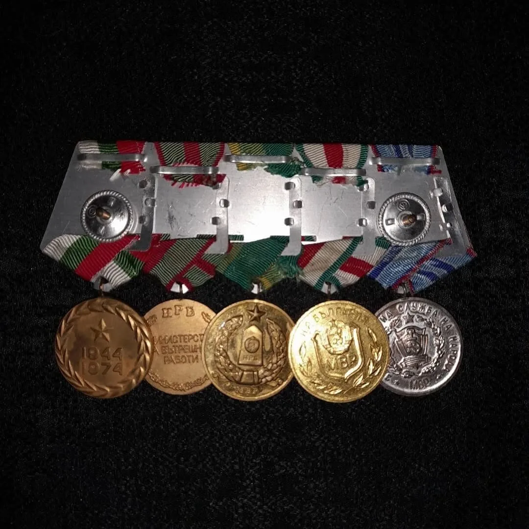 Medal bar of a former border guard — 6