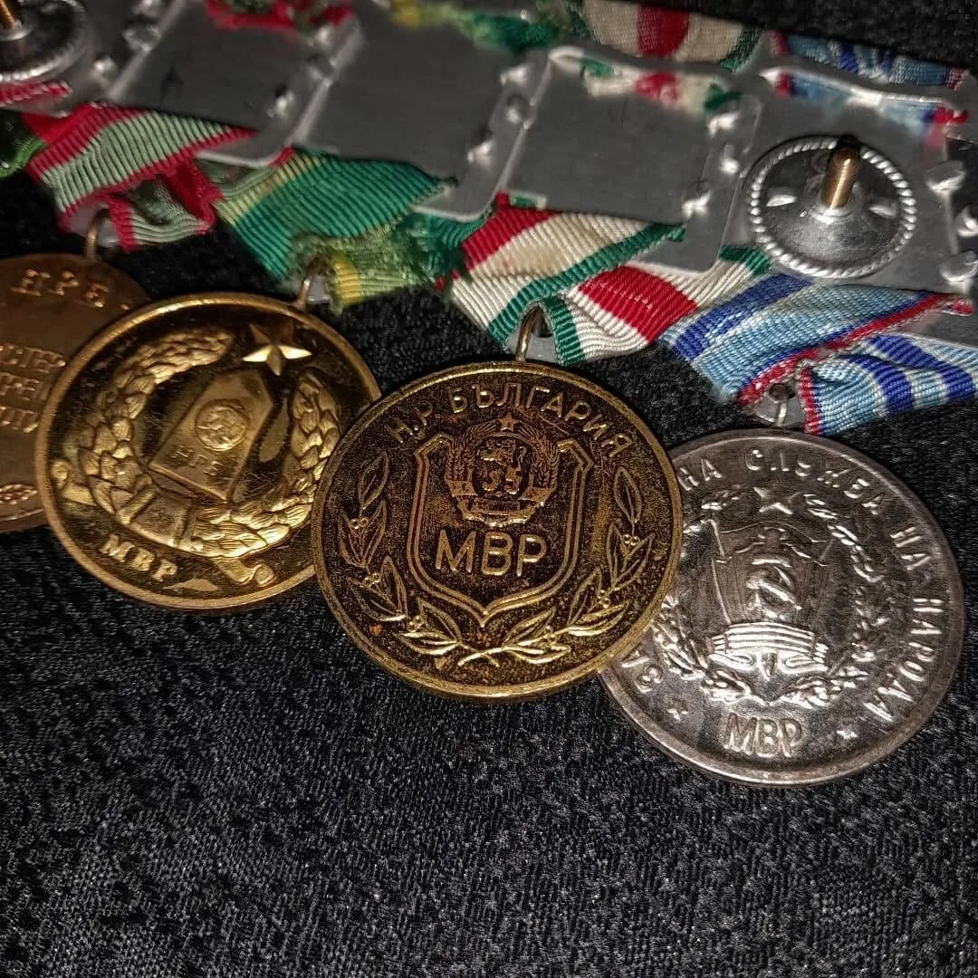 Medal bar of a former border guard — 8