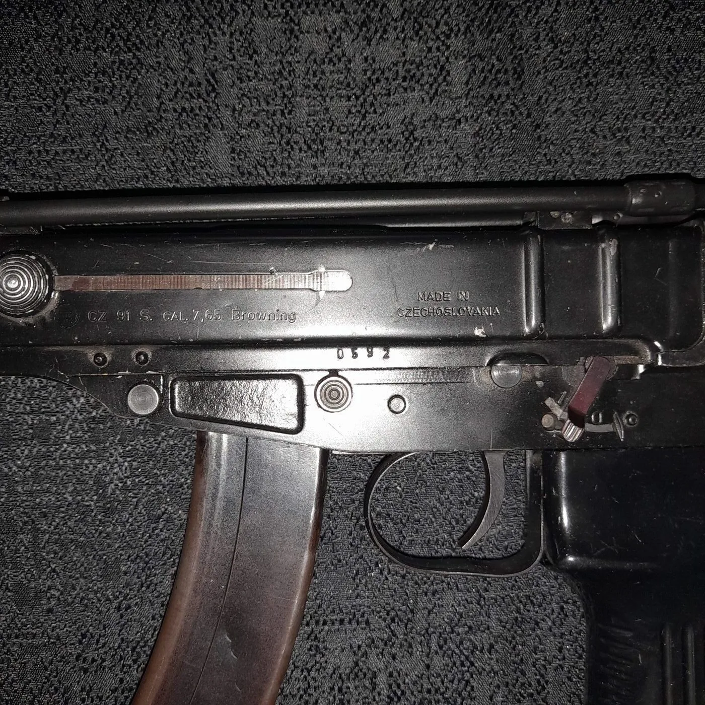 Czechoslovak CZ 91S (deactivated), 7.65 calibre — 9