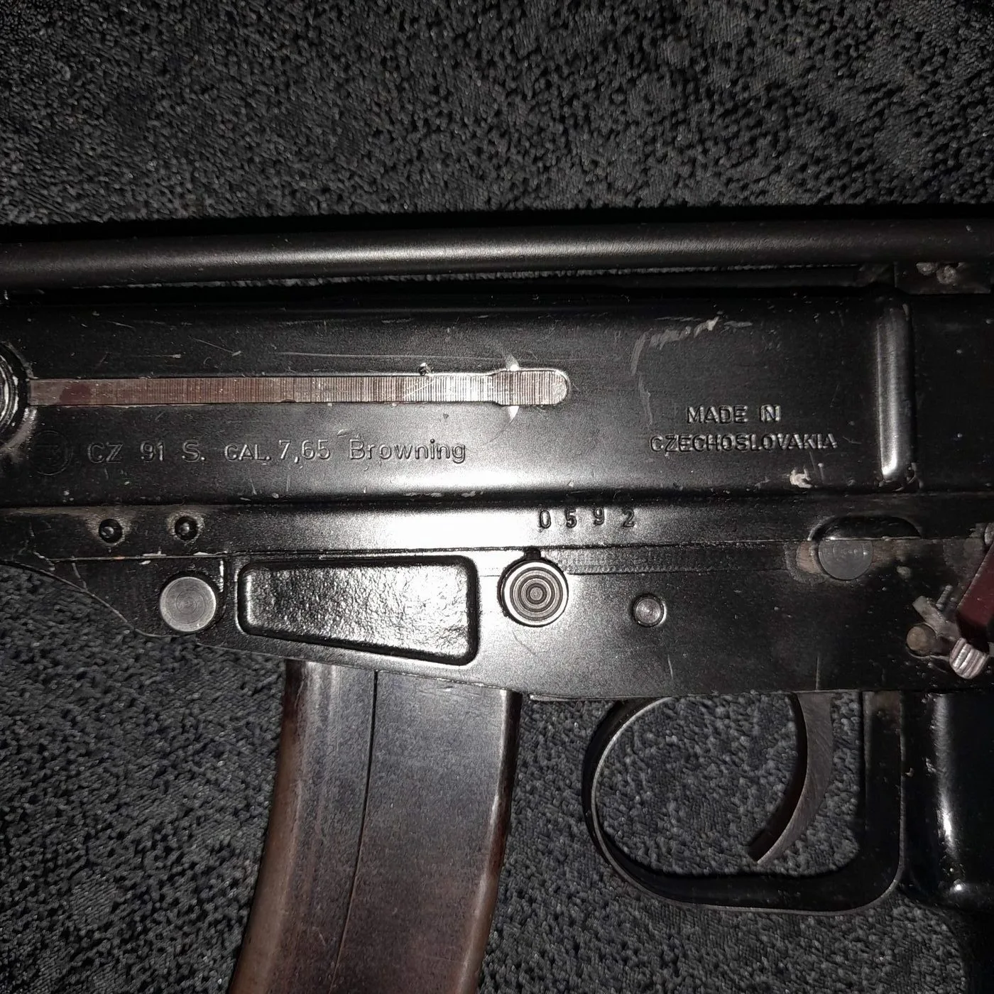 Czechoslovak CZ 91S (deactivated), 7.65 calibre — 10